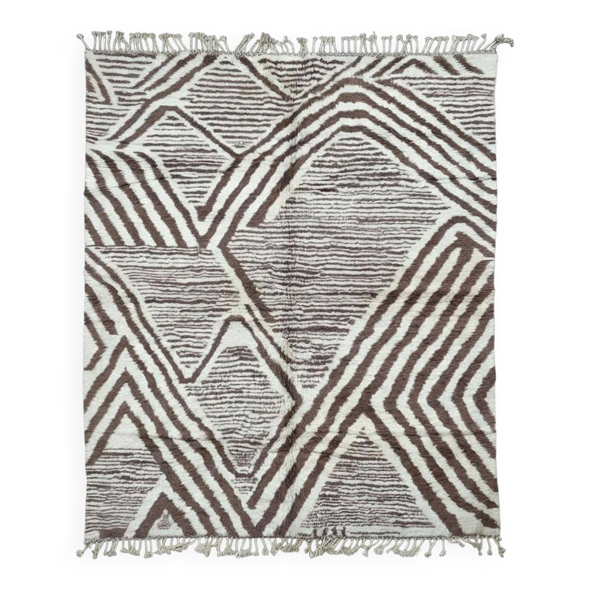 Contemporary Moroccan rug - 300 x 246 cm