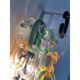Applique contemporaine en verre style Venini, Italie