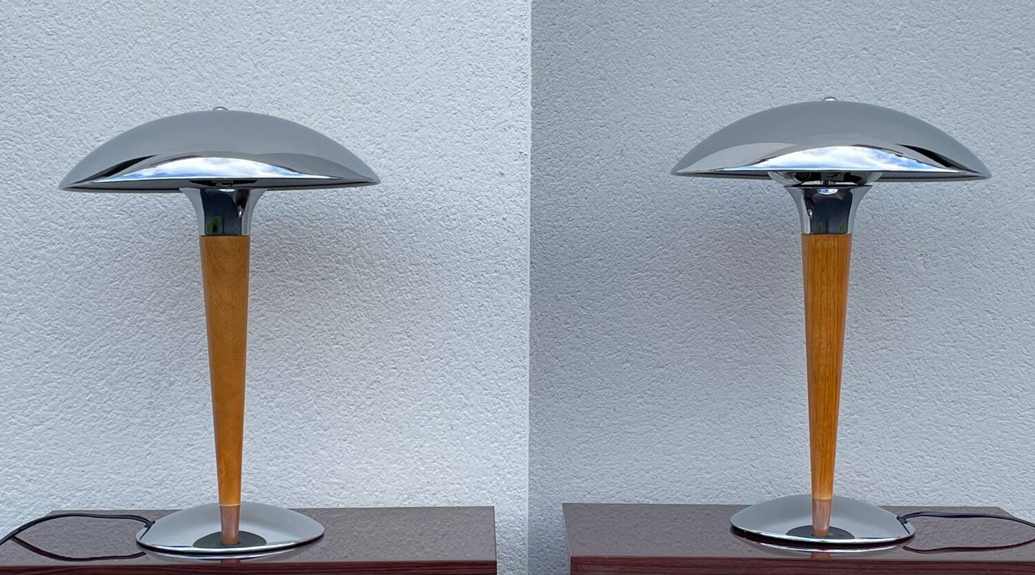 Paire de lampes paquebot vintage 90’