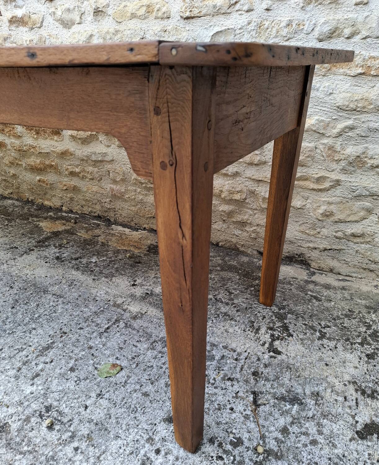 Table de ferme en chêne massif