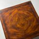 Campaign style mahogany coffee table