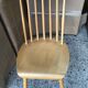 Set de 4 chaises "Pinnstol" en hêtre Suède 1960