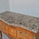 Commode de style Louis XV marbre brèche bronze doré XIXème