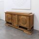 Solid oak enfilade, france 1940s