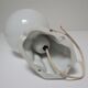 Vintage opaline porcelain wall lamp art deco style