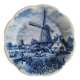 Decorative plate stamped Delft Blauw, made by Eschenbach in Germany