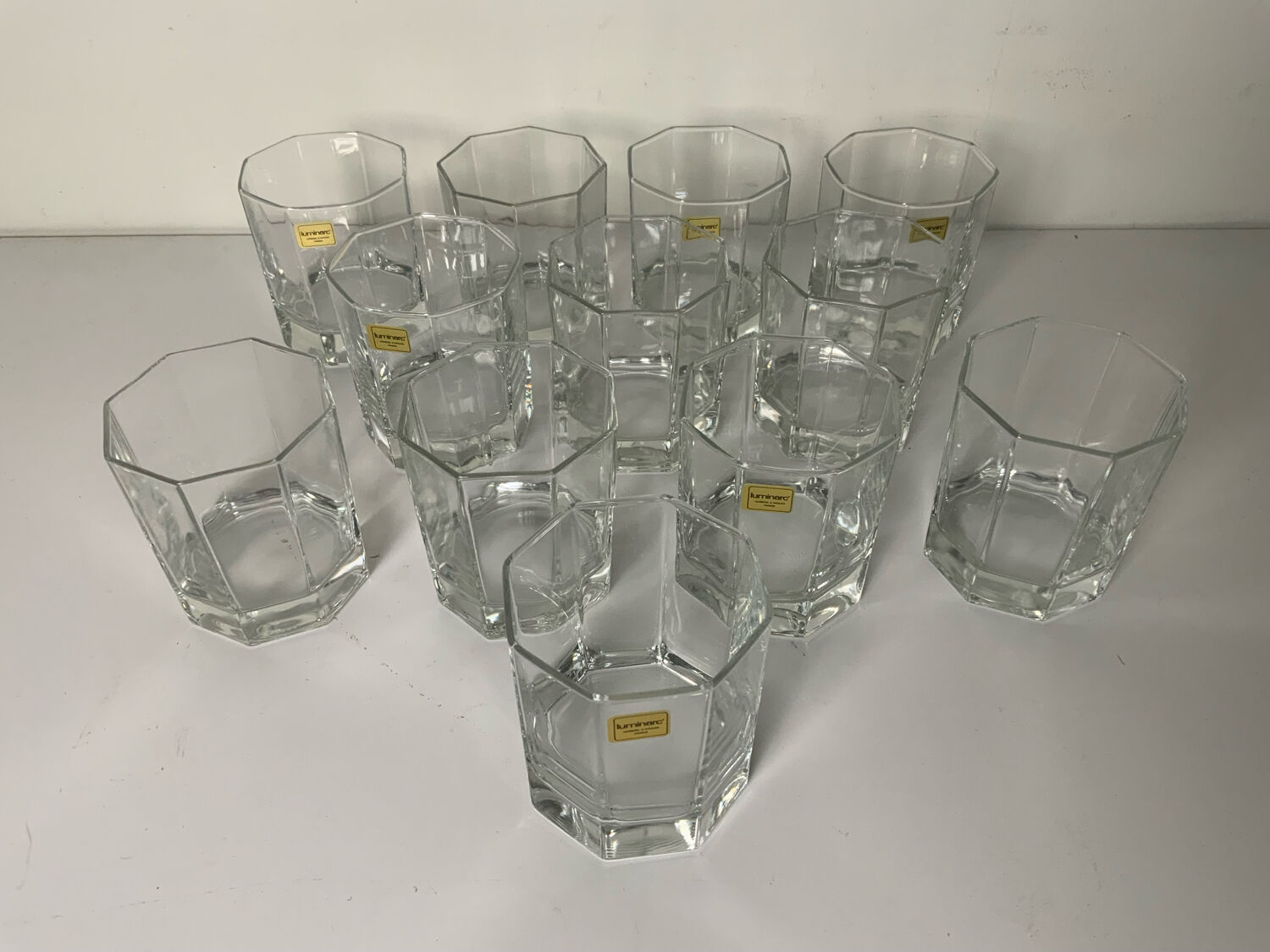 12 Luminarc glasses