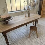 Oval farmhouse table 250cm pine