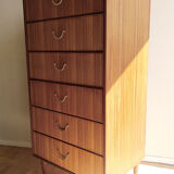 Commodity rag with 6 drawers - Meredew - teak - 1960