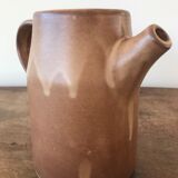 Signed sandstone pitcher