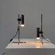 Ensemble de deux lampes de table en chrome par Targetti