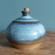 Vase soliflore en céramique de style scandinave