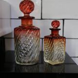 Paire de Flacons cristal Baccarat