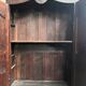 Antique Norman wedding armoire. Carved oak.