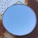 Old barber mirror 29x29cm
