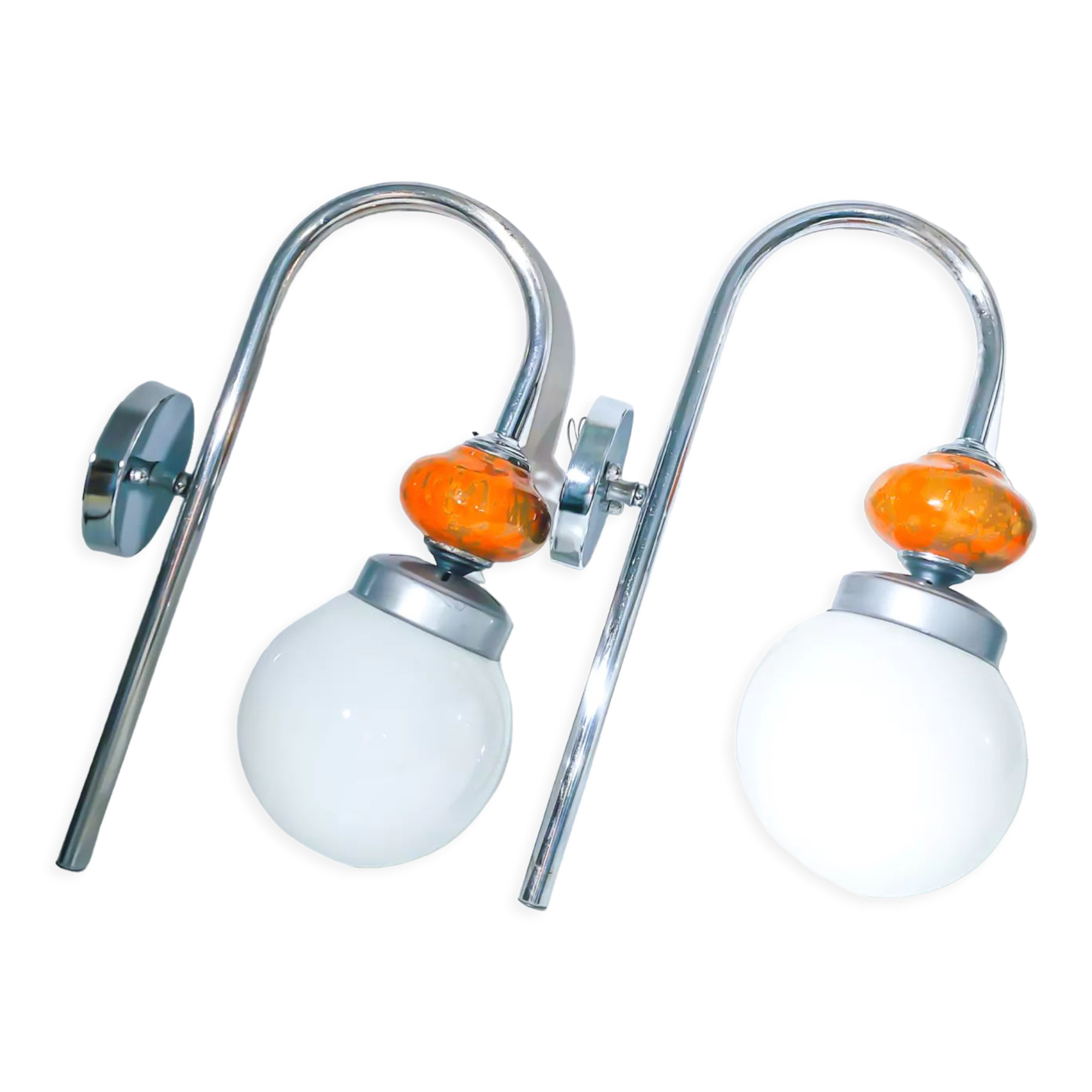 Vintage ball sconces