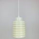 Suspension lampion opaline années 60, vintage