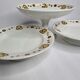 Set of three compotiers and presentation dishes "Boch Frères" (Made in Belgium)