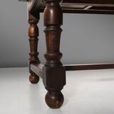 20th Century French Rustic oak Dining Table