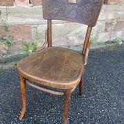2 Chairs bistro café of the theater of COLMAR Viennese curved wood Thonet Nr 57