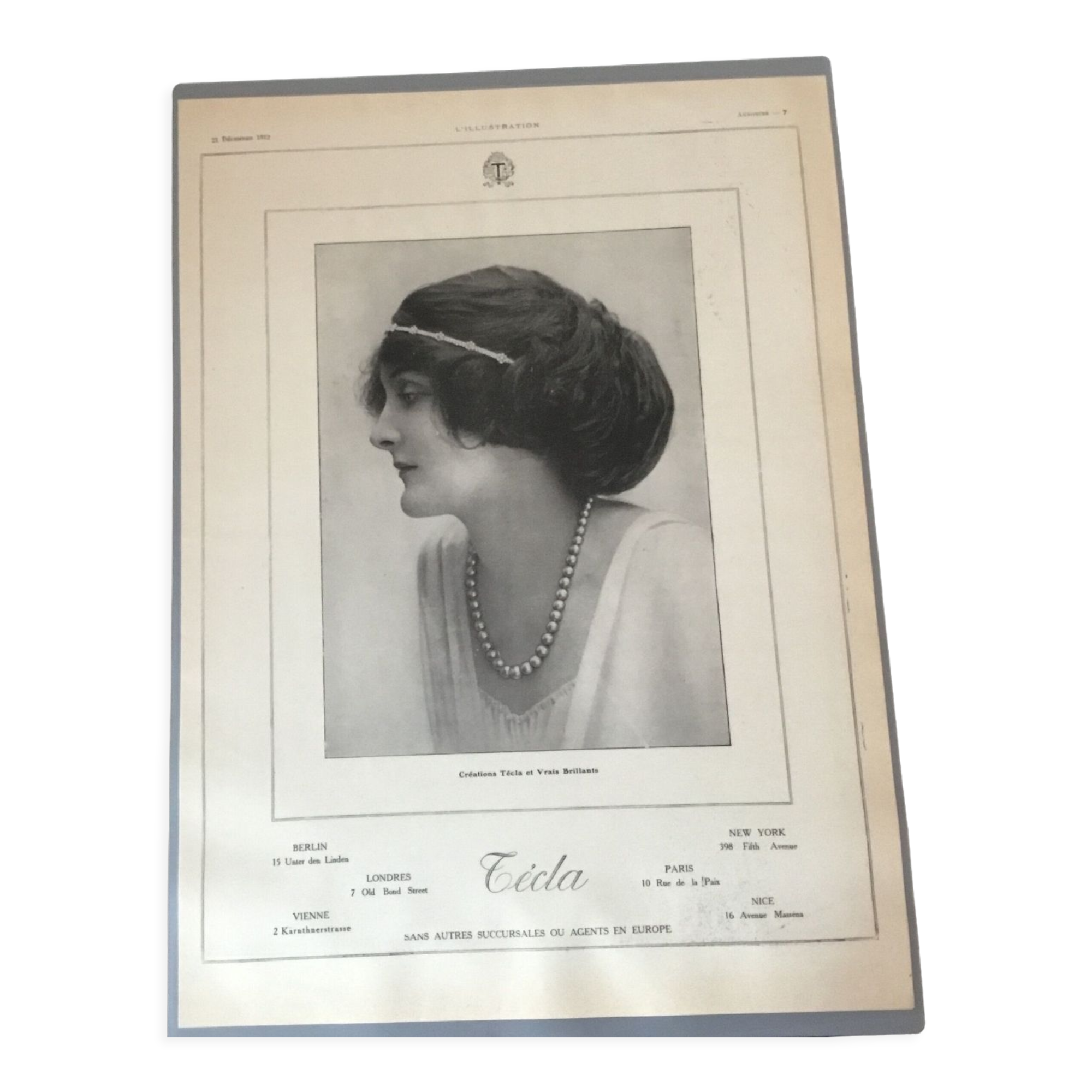 Vintage advertising to frame