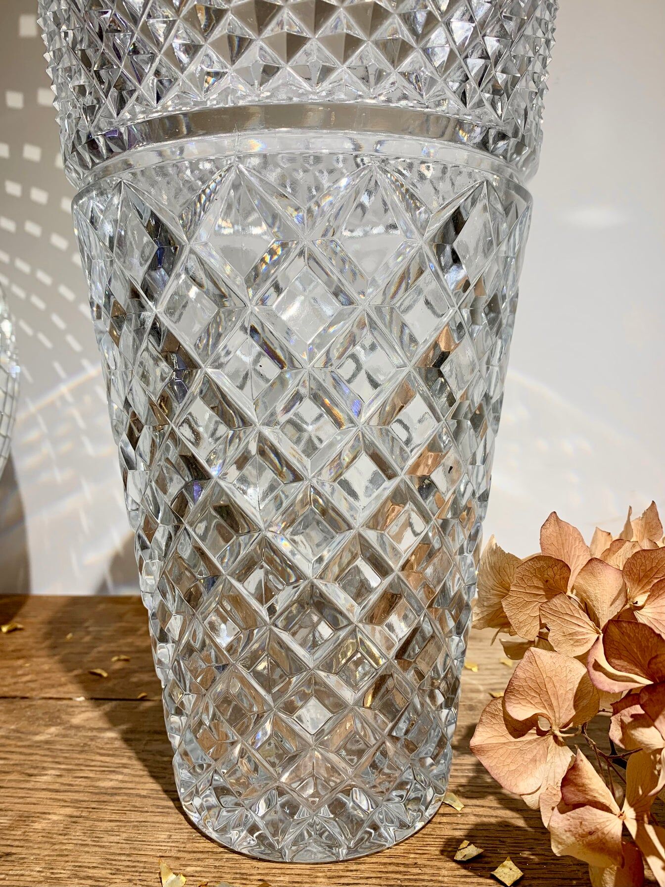 Crystal vase