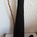 Black scoubidou bottle