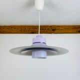 Scandinavian pendant lamp Horn 755 60s space age purple
