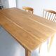 Table de ferme rénovée