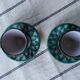 Set of 2 coquetiers Robert Picault Vallauris