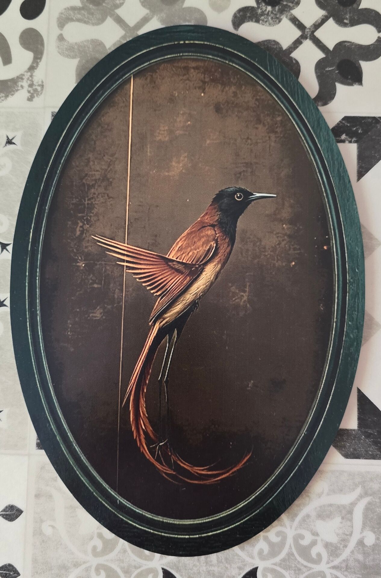 Décoration murale oiseau