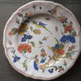 Old Rouen Plate - Cornucopia - Mid 18th century