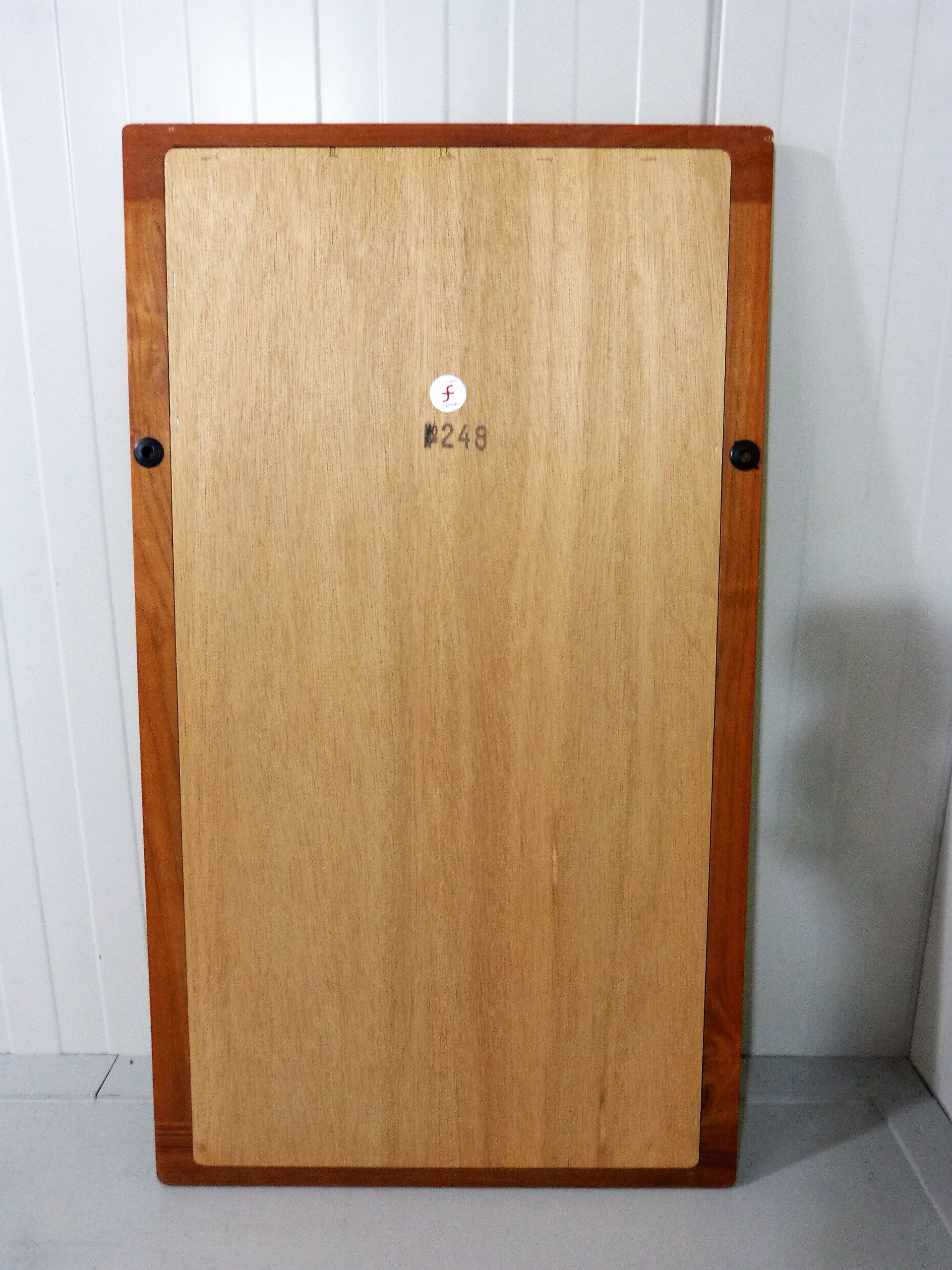 Silkeborg teak wall mirror 1960’s