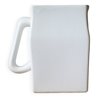 Vintage Digoin Grespots carafe, vintage pitcher, pitcher with handle, modernist, kitchen, pitcher