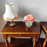 Pair of classic vintage bedside tables