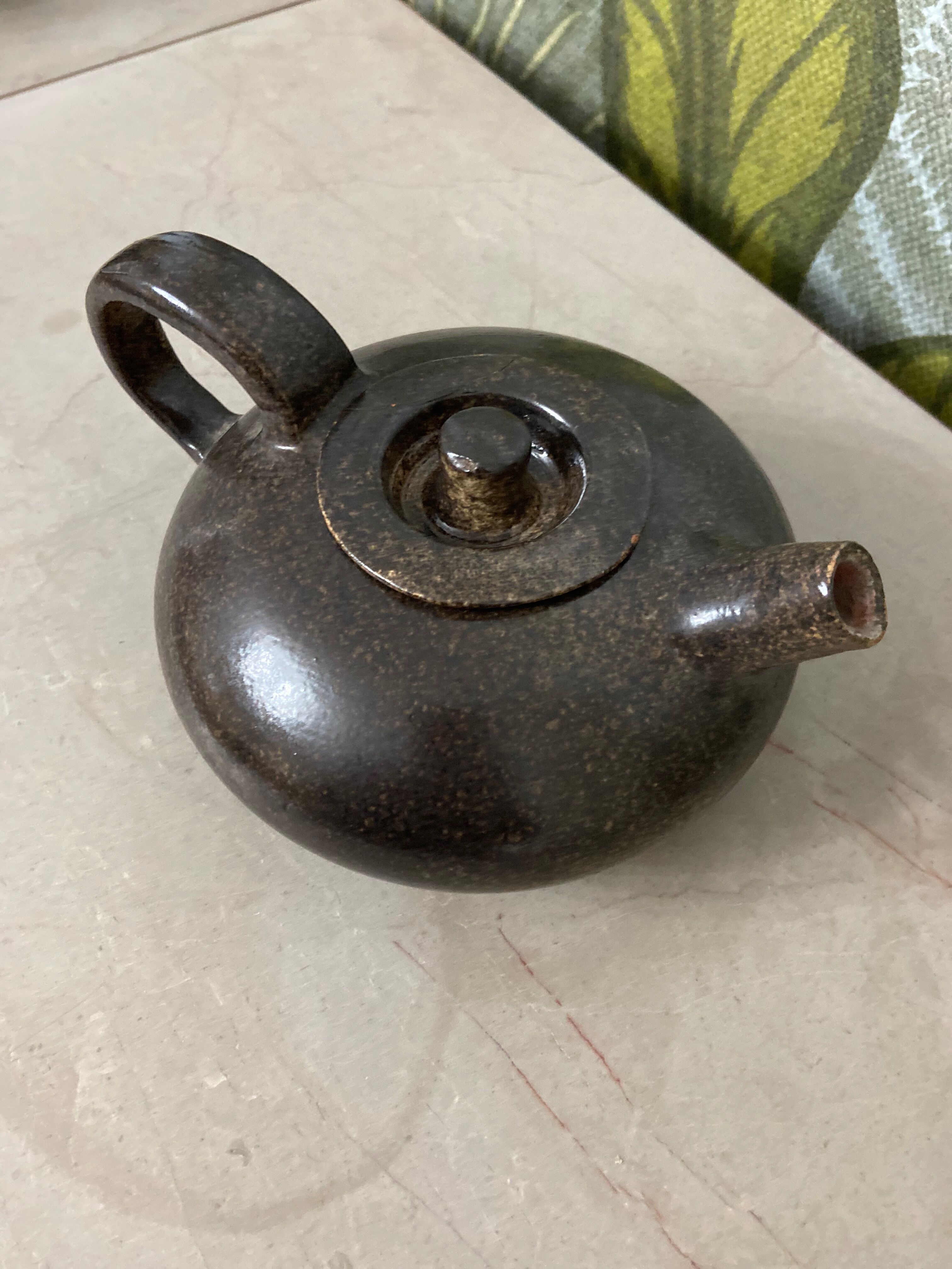Sandstone teapot