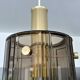 Vintage Glass Pendant Light Limburg, 1970s