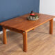 Retro Danish Solid Teak 1960s Coffee Table