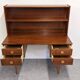 Desk and its removable shelf in Scandinavian style made of teak, RDA around 1960.