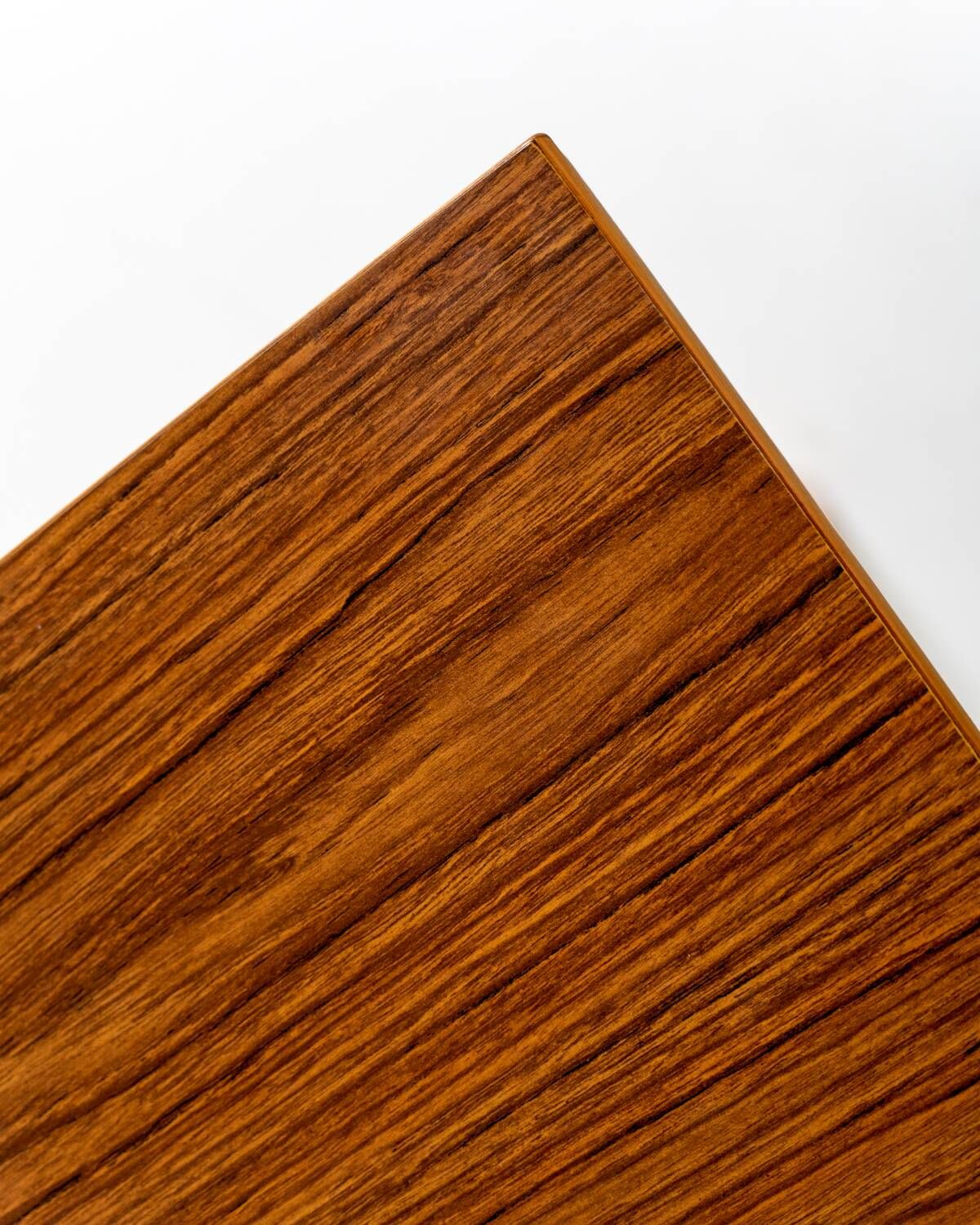 Extendable dining table in laminate and beech, Sweden, 1950s-60s