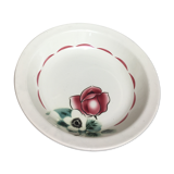 Hollow dish of round shape, made in France Digoin Sarreguemines