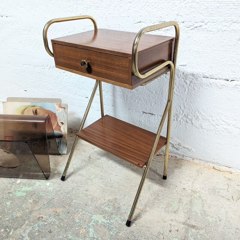 Vintage bedside table
