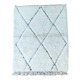 Tapis Berbere Losanges Creux 115x150 cm