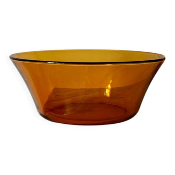 Saladier en verre ambré Duralex