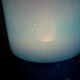Lampe ikea vintage, années 90, bleue