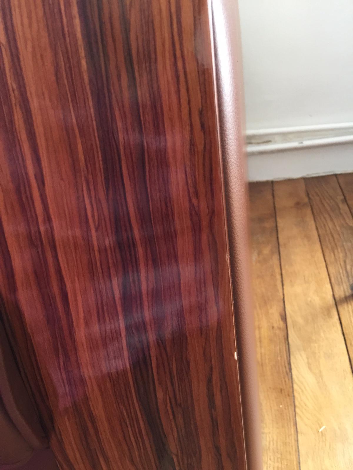 Sofa leather and rosewood