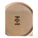 Set of 2 saucers and a Mayan Marianne Westman plate