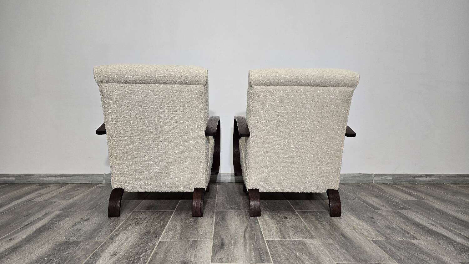 Art Deco Armchairs by Jindřich Halabala, 1950s, Set of 2