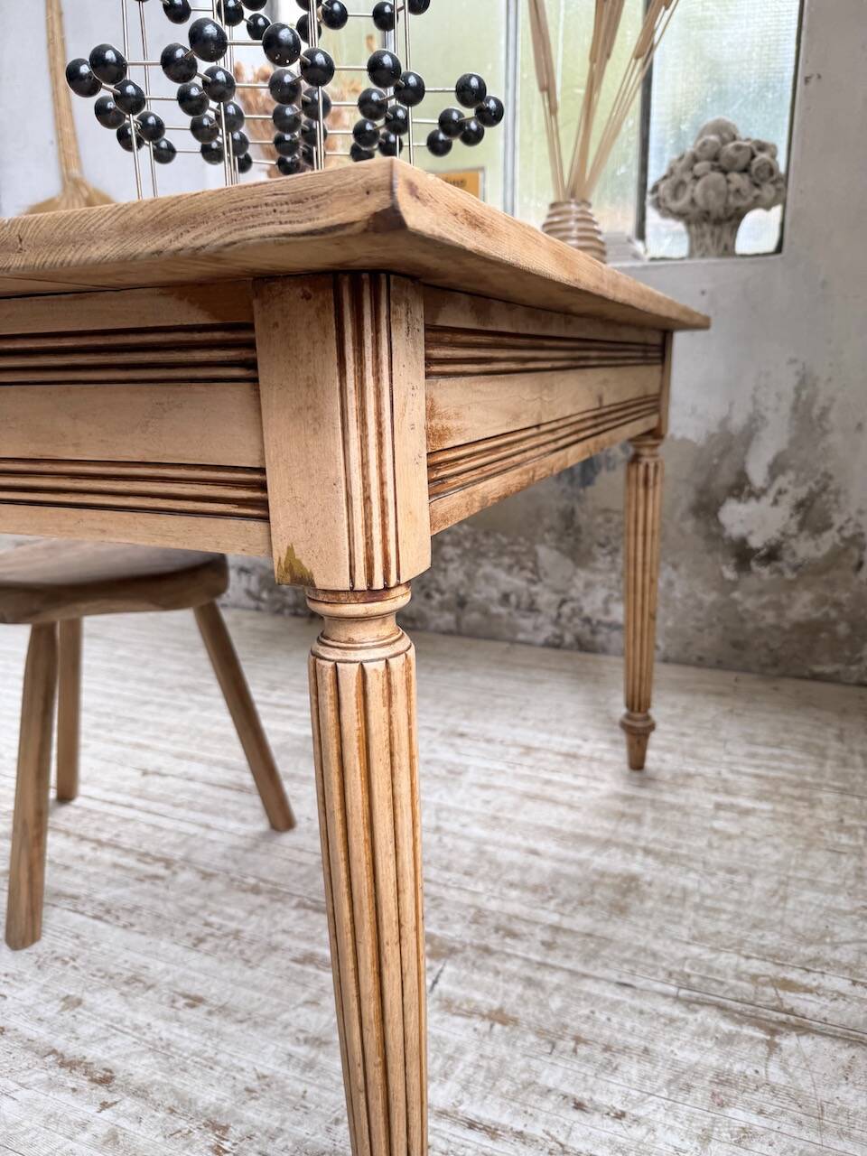 1950s pine desk