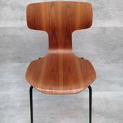 Set of 2 model 3103 Hammer chairs by Arne Jacobsen for Fritz Hansen, Denmark , 1969